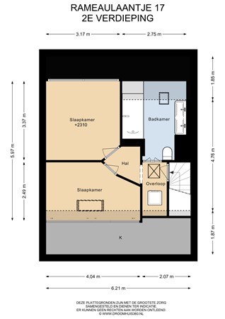 Floorplan - Rameaulaantje 17, 1431 XX Aalsmeer